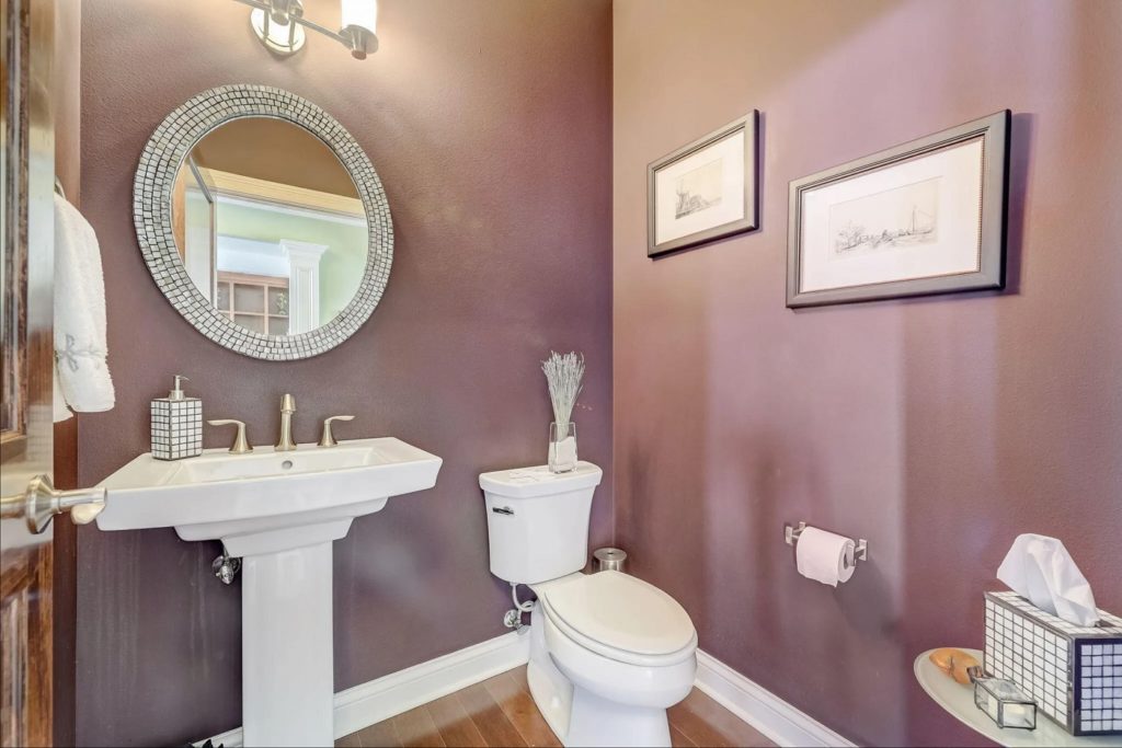 Wilcox custom home image of bathroom 1.
